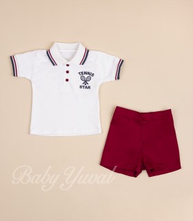 Set Polo Camisero y Short | Tennis Star