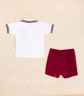 Set Polo Camisero y Short | Tennis Star
