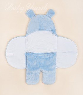 Swaddle Baby Celeste | Saco de dormir de Piel de conejo