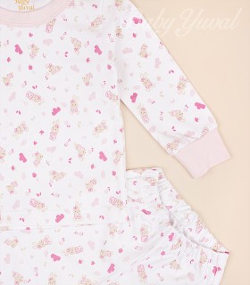 Pijama de Algodón | Conejitas Rosadas
