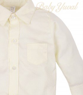 Camisa Manga Larga | Crema