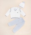 Conjunto de Hilo | Smoking Sky White