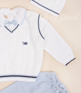 Conjunto de Hilo | Smoking Sky White