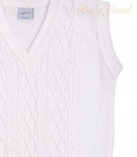 Pullover de Hilo | White