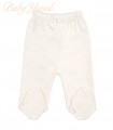 Pantalón Prematuro de Algodón Pima | Crema