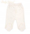 Pantalón Prematuro de Algodón Pima | Crema