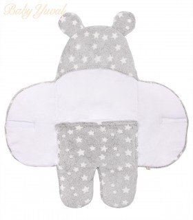 Swaddle Baby | Saco de dormir Plush Gray Star