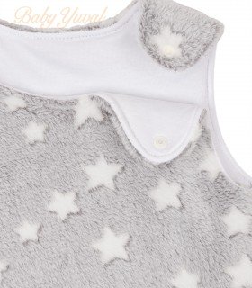 Saco de dormir Plush Stars | Plomo