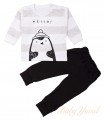 Conjunto de Algodón y Fresh Terry | Pingüinito