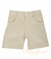 Short Drill Acanalado | Beige