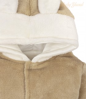 Enterizo Acolchado Plush | Teddy Beige