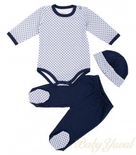 Conjunto de Algodón | Shapes Blue