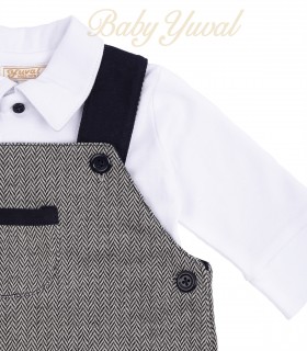 Set Overall y Polo Camisero de Algodón | Colección Matthew