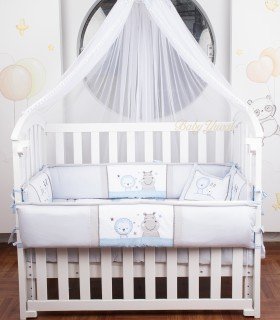 Set de Cuna Baby Safari | Premium Pique