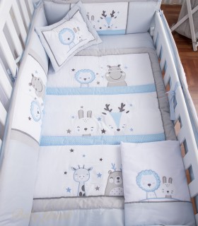 Set de Cuna Baby Safari | Premium Pique