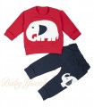 Conjunto de Franela Algodón | Red Elephant