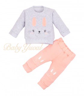 Conjunto de Franela Algodón | Sweet Bunny