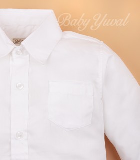 Camisa Manga Larga | Blanco