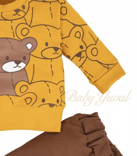 Conjunto de Fresh Terry Algodón | Bear