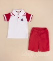 Set Polo Camisero y Short | Colección Marinero Red