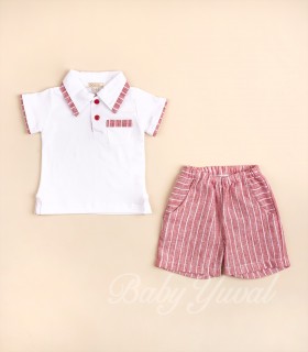 Set Polo Camisero y Short | Mathew Red