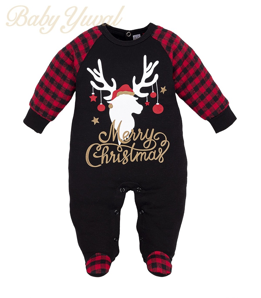 [EN0103607] Enterizo Navideño | Merry Christmas (12 a 18 meses)