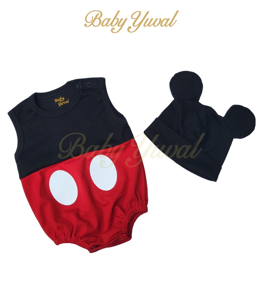 [RO096512] Romper Algodón | Mickey (0 a 3 meses)