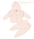 Conjunto de Hilo Forrado Con Algodón | Bends Hood Melón