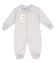 Enterizo Jacquard Algodón | Plomo