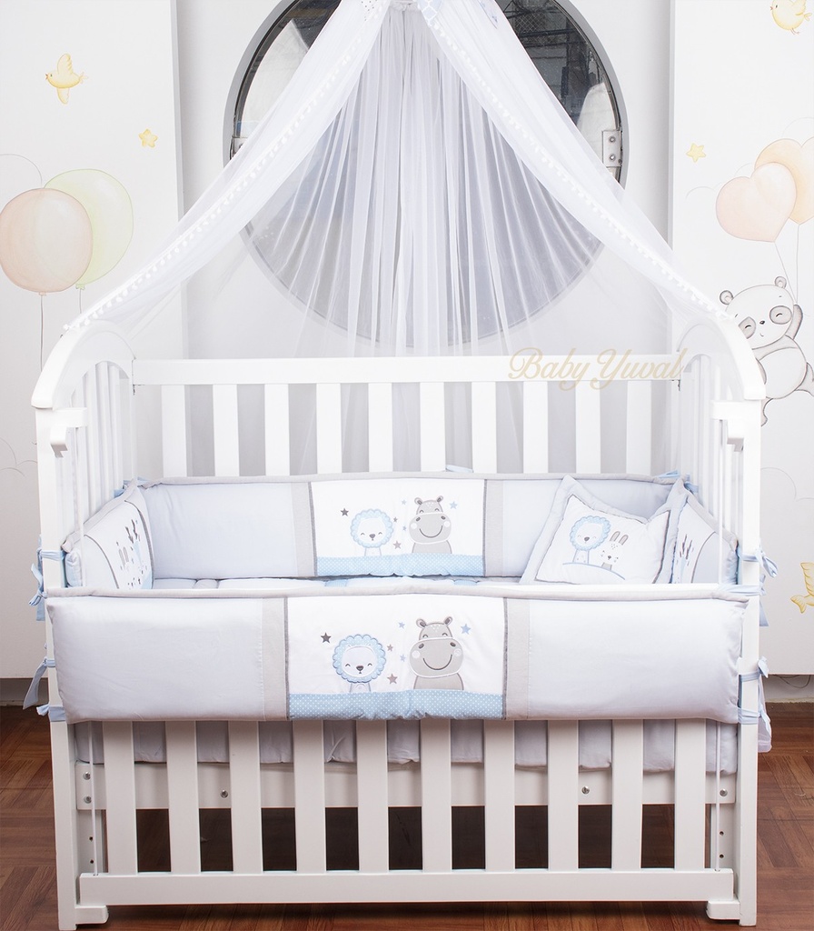 [SE097343] Set de Cuna Baby Safari | Premium Pique