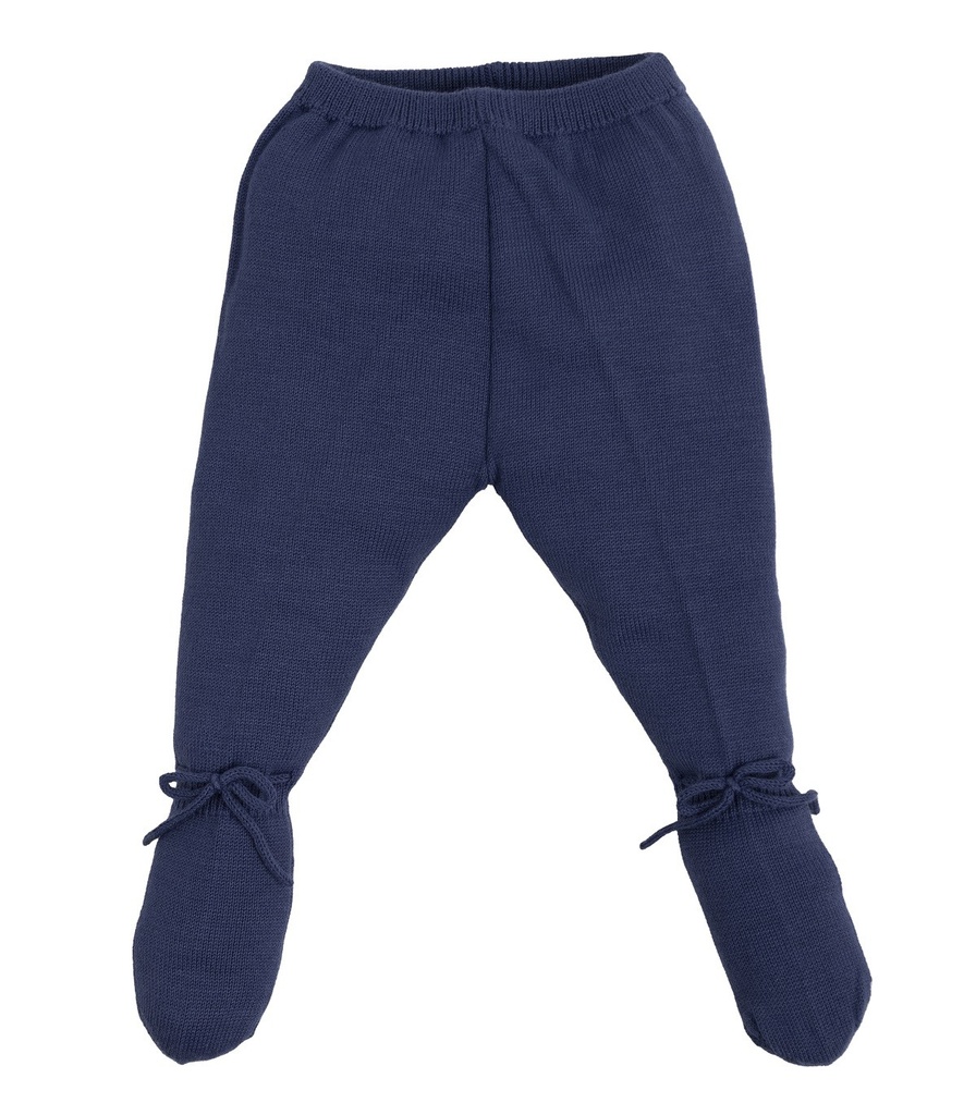 [PA097852] Pantalón de Hilo con pie | Azul Lazo