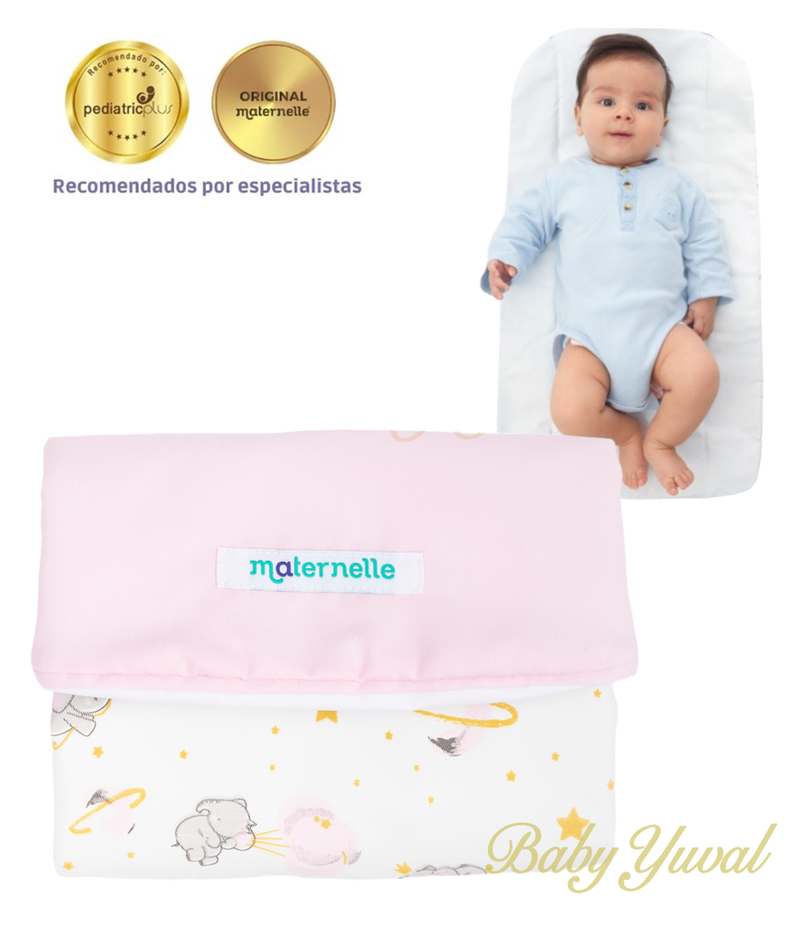 [CA098039] Cambiador Portátil | Rosado Elefante
