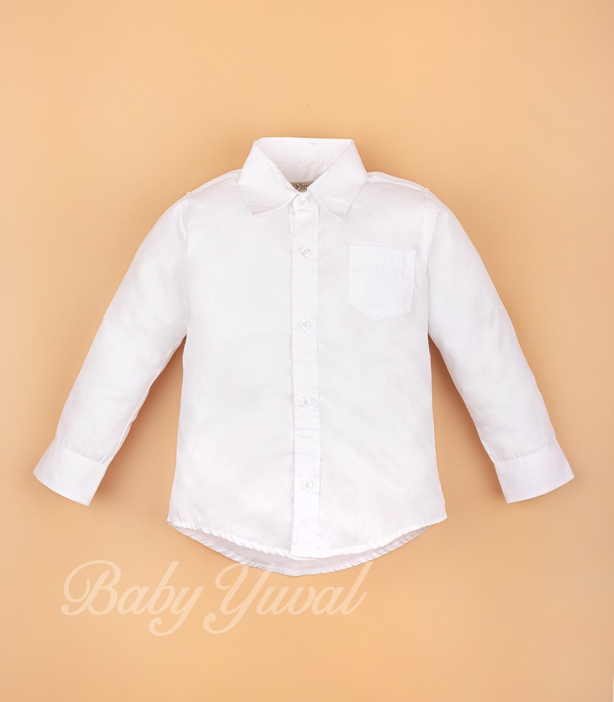 [CA098679] Camisa Manga Larga | Blanco (T4)