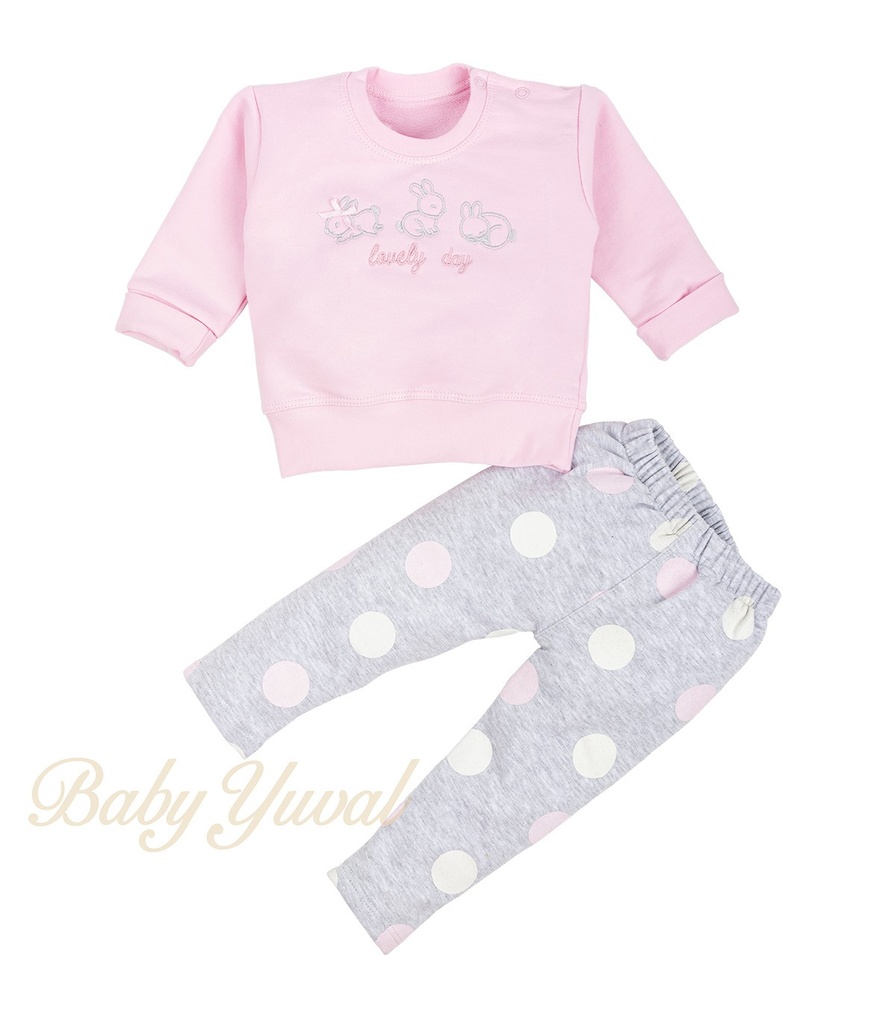 [CO098927] Conjunto de Fresh Terry Algodón | Lovely Bunny (T0)
