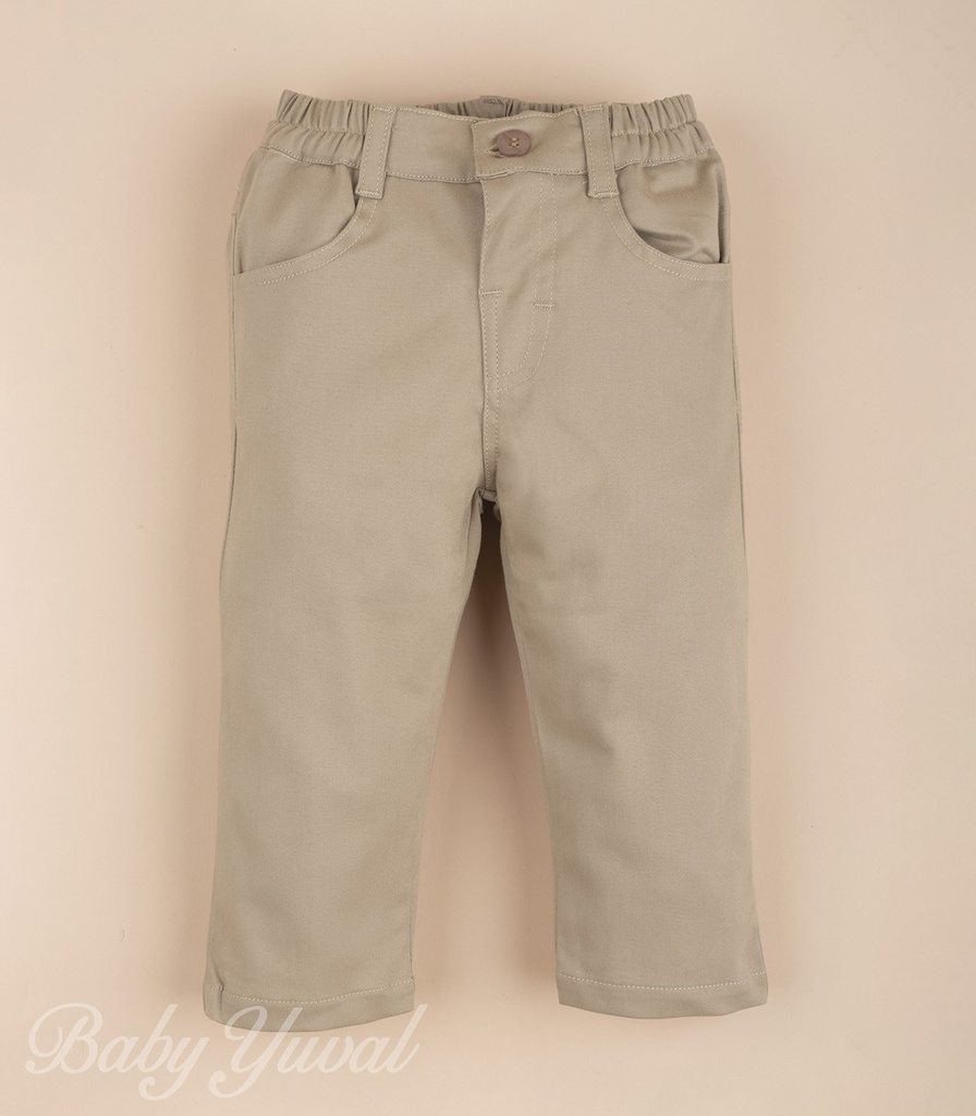 [PA099463] Pantalón Drill | Beige