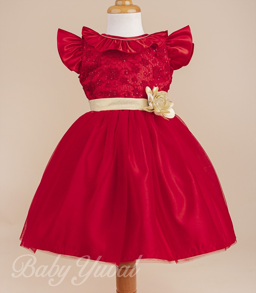[VE099763] Vestido Navidad | Rubí (T2)