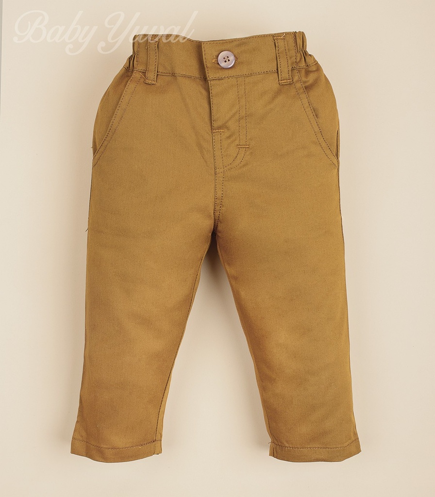 [PA0100031] Pantalón Drill | Camel (T1)