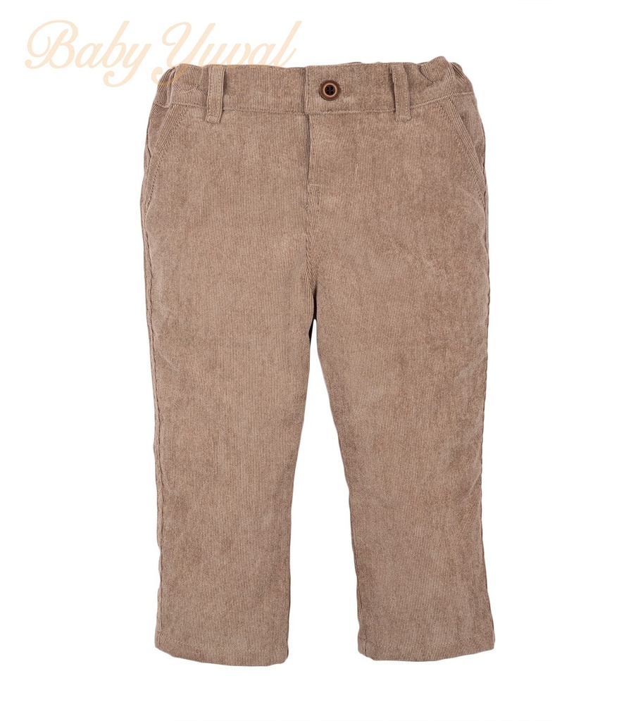 [PA0101141] Pantalón Corduroy | Beige (6 a 9 meses)