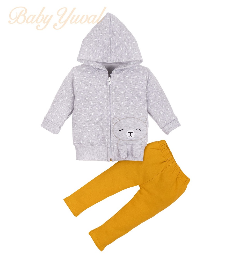 [CO0101172] Conjunto de Franela Algodón | Eyelash Bear (T1)