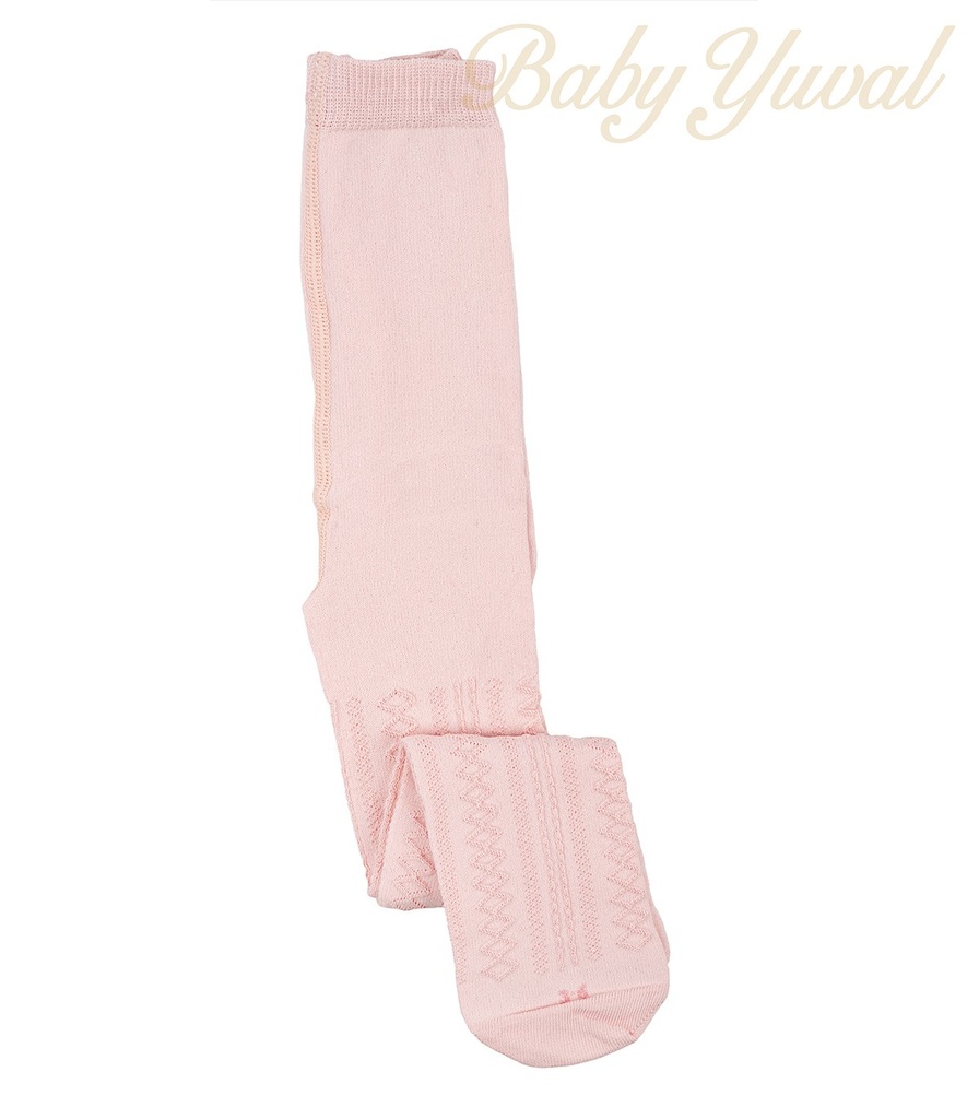 [PA0101186] Panty de Invierno | Acanalado Rosada (0 a 3 meses)