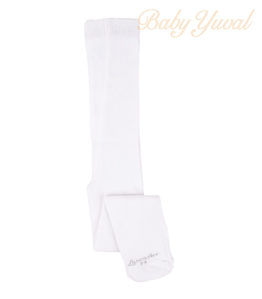 [PA0101505] Panty de Invierno | Lisa Blanco (0 a 3 meses)