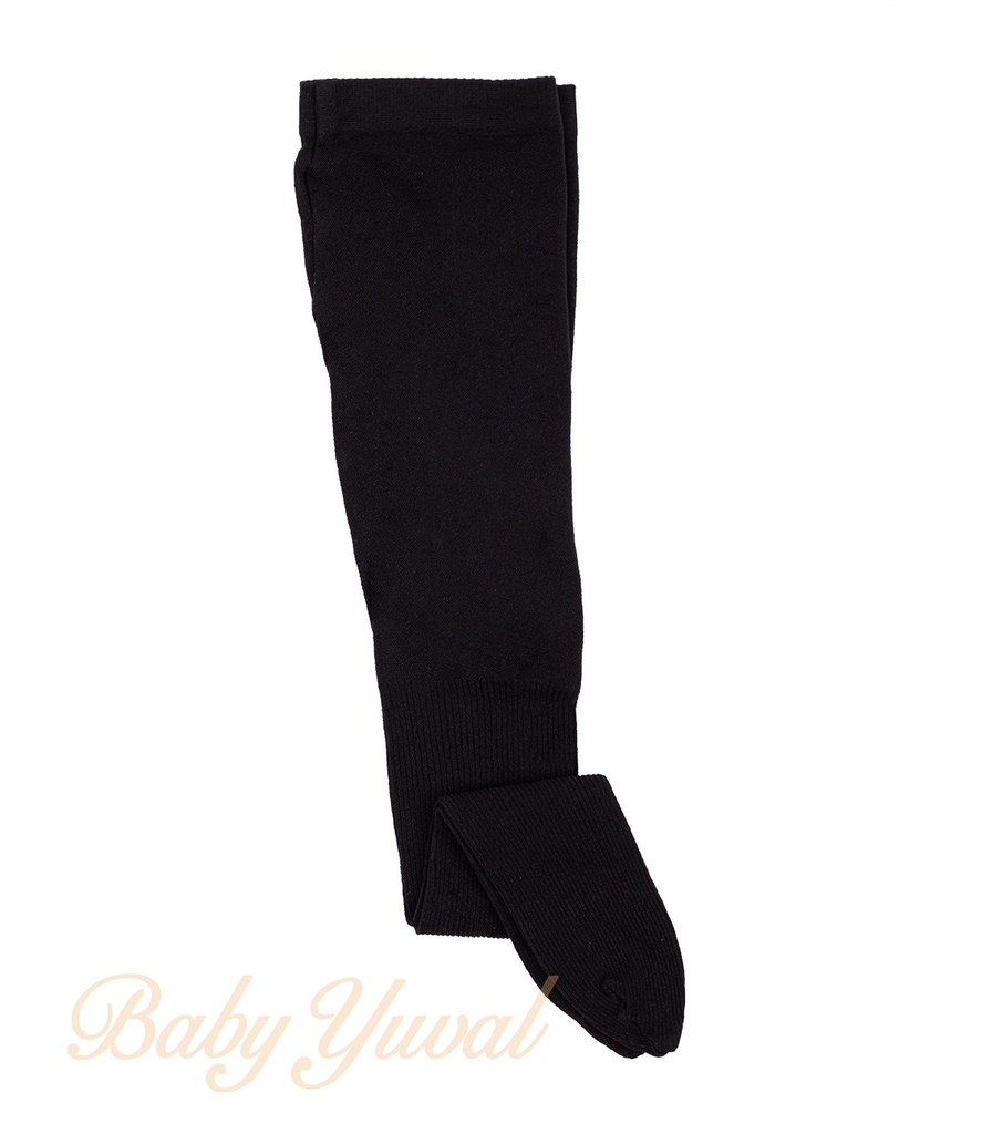 [PA0101553] Panty Delgada Nylon | Liso Negro (6 a 12 meses)