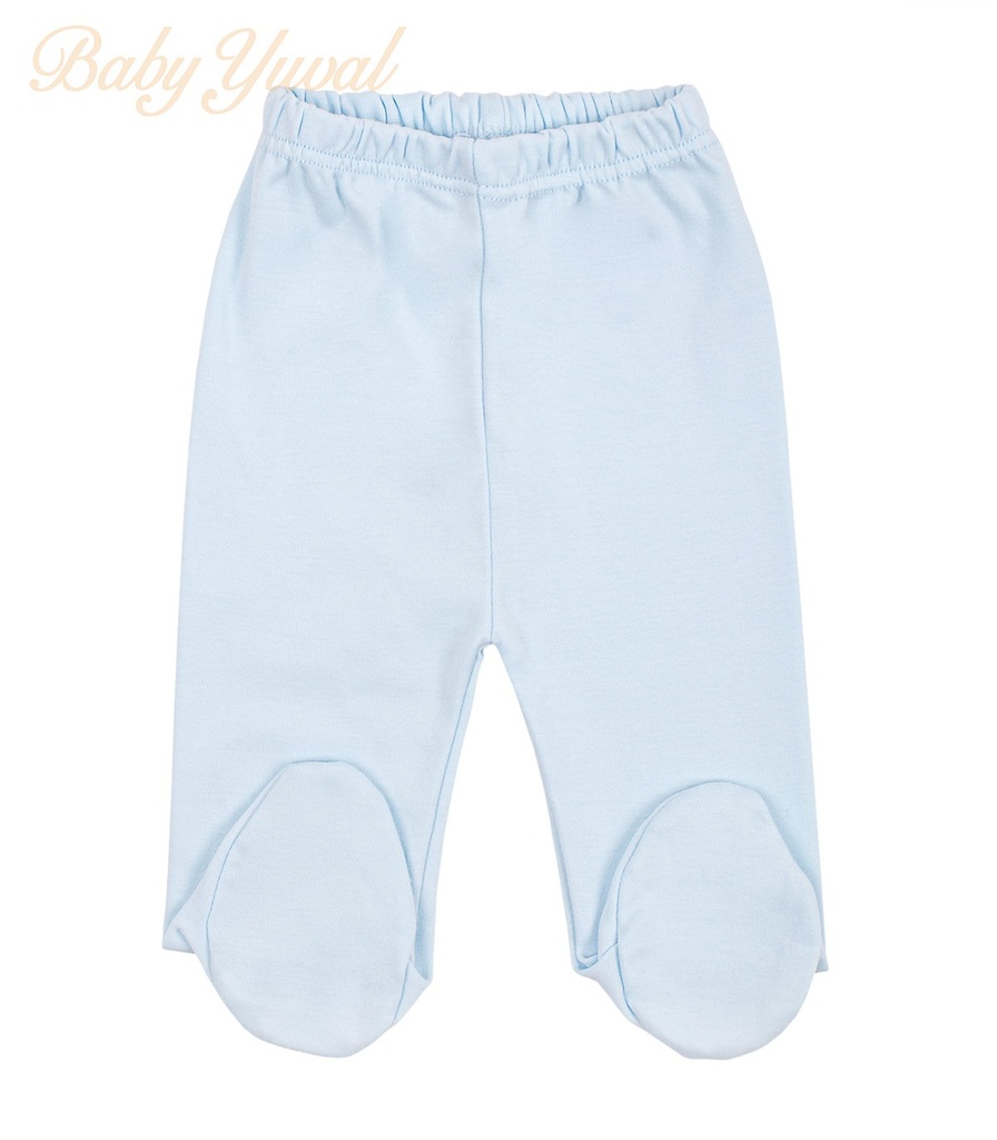 [PA0101652] Pantalón Prematuro de Algodón Pima | Celeste
