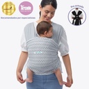 Fular Ergonómico Regulable | Unisex Melange Puntos Negros