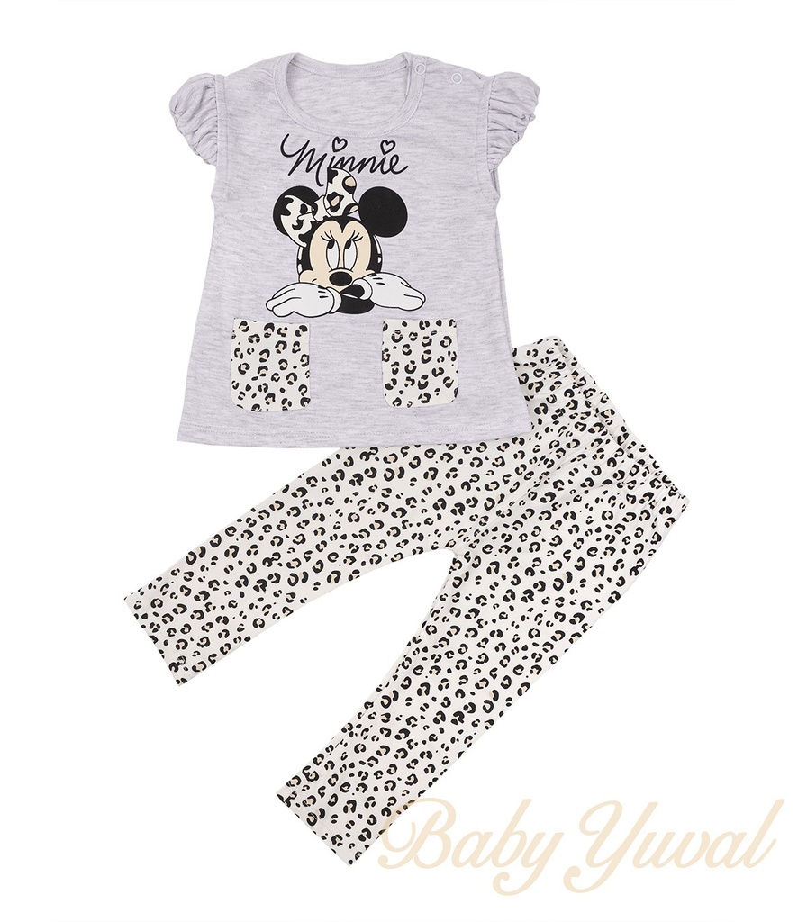 [CO0101861] Conjunto de Algodón | Minie Print (6 a 12 meses)