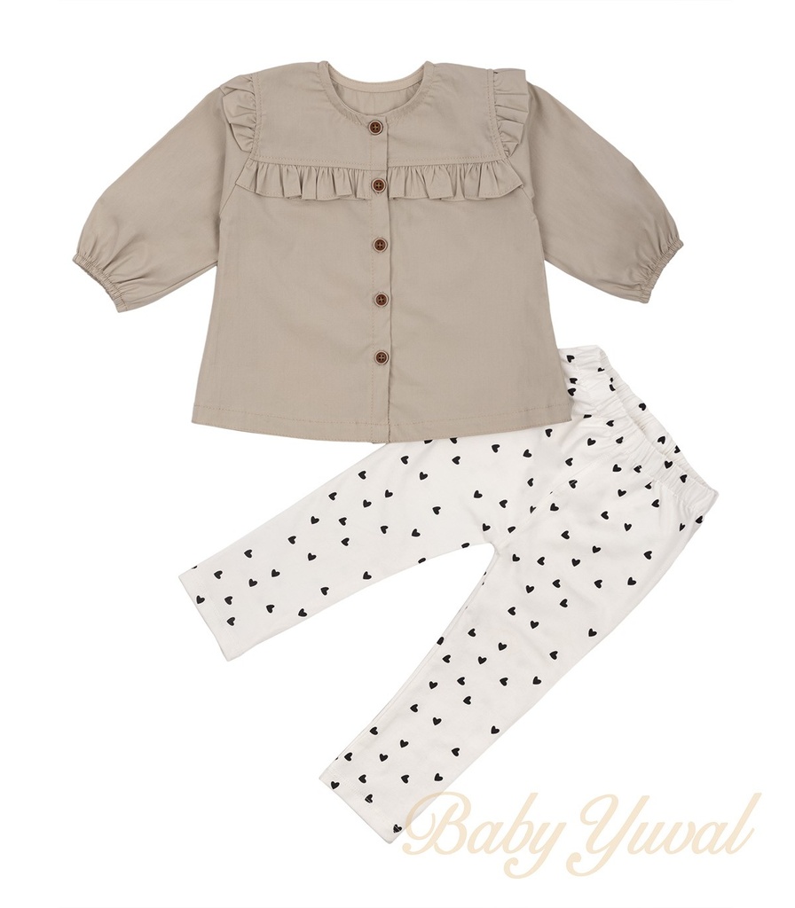 [CO0101867] Conjunto de Algodón | Lyndsy (6 a 12 meses)