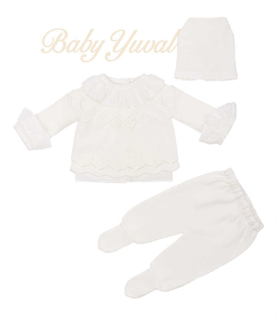 [CO0101918] Conjunto de Hilo | Sirena (0 a 3 meses)