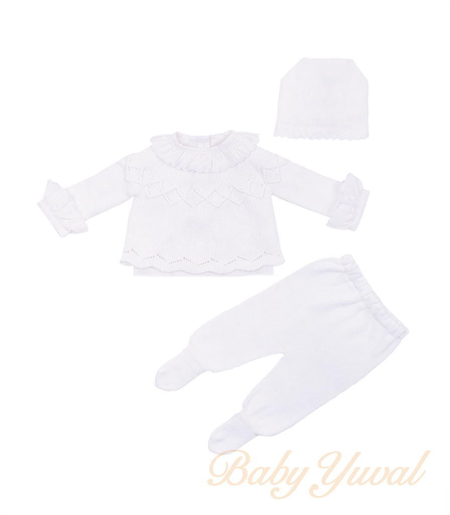 [CO0101921] Conjunto de Hilo | Sue (0 a 3 meses)