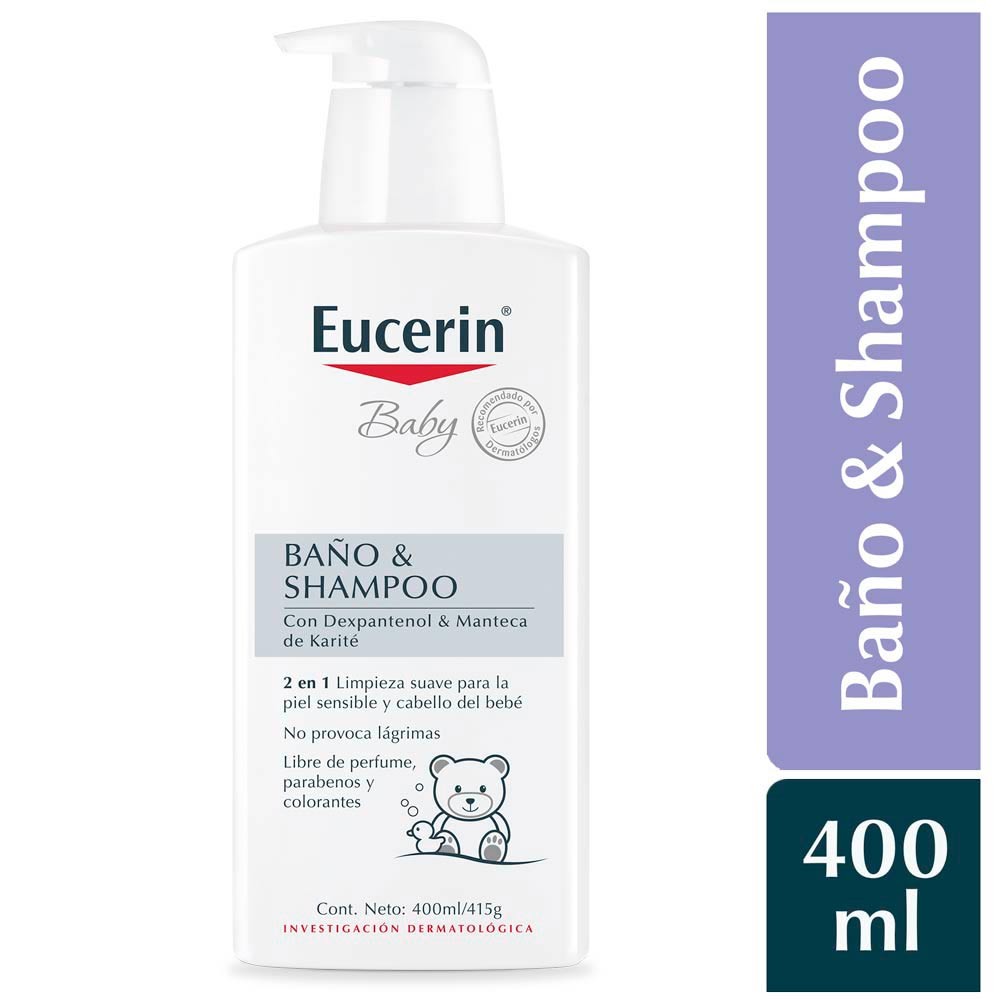[BA0102018] Baño y Shampoo Eucerin Baby - Frasco 400 ML