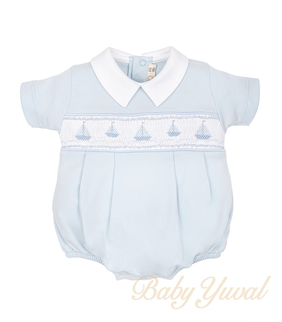 [RO0102104] Romper Bombacho | Barquitos Sky (Recien Nacido (RN))